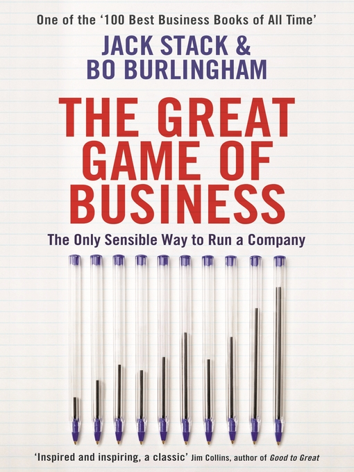 Cover image for The Great Game of Business